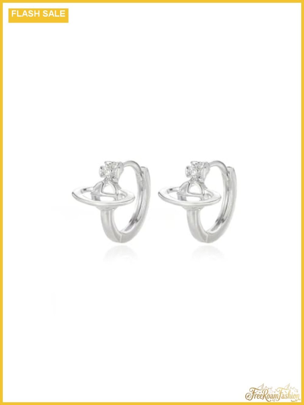 Hypoallergenic Saturn Stud Earring Sets Dainty Small Cute Planet Hoop Earrings